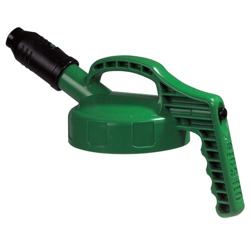 Deckel Oil Safe mit kurzer Auslauftülle, grün