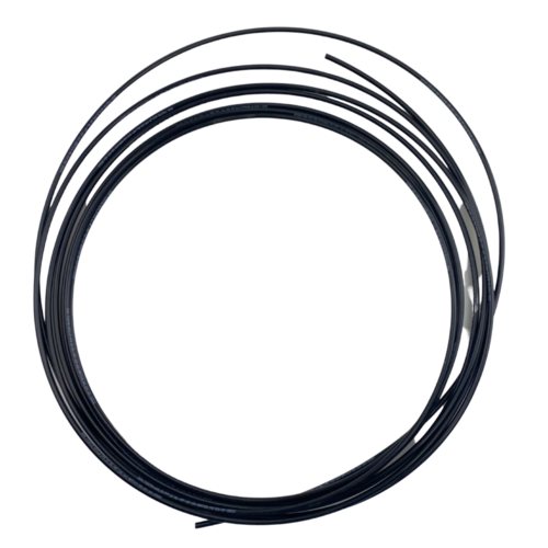 Kunststoffrohr flexibel, schwarz D4, S 0,85 mm, ungefüllt