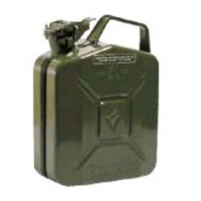 Benzinkanister/ Kraftstoffkanister aus Metall 5 L Inhalt nach DIN 7274