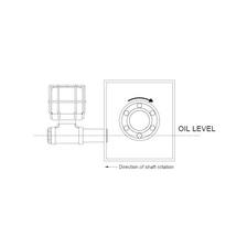 Constant Level Oiler Typ "Bull Eye", Inhalt 120 ccm, G1", max. Temperatur 120°C, Behälter aus Naturglas inkl. Schutzkorb, Körper aus Edelstahl V4A