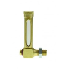 Winkel-Ölstandsanzeiger DIN 3018/C Nennhöhe 40 mm, Gewinde G1/8"